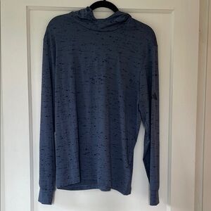 Men’s adidas Blue Long Sleeve Hoodie